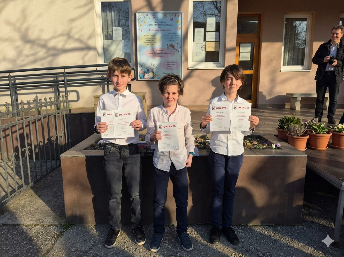 Díjazottak Gönczyseink a Zrínyi Ilona Matematikaverseny vármegyei fordulójában!