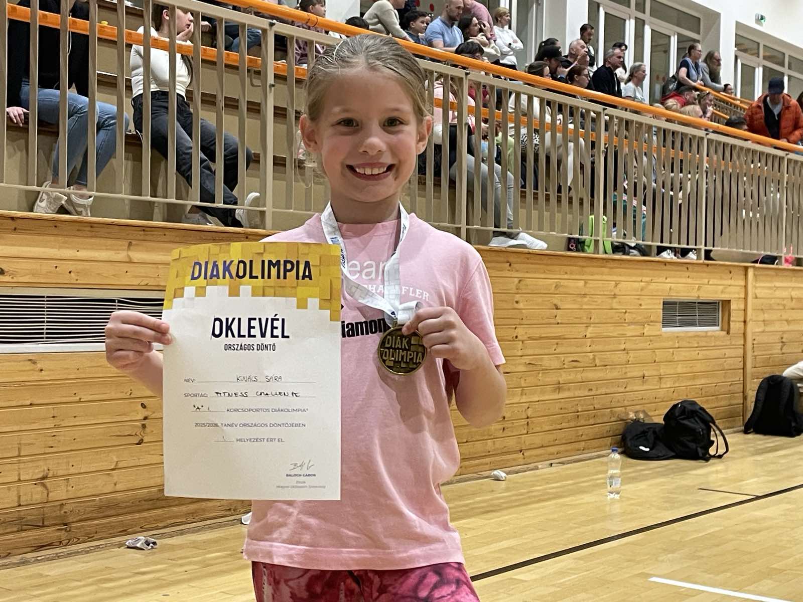 Első helyezés a diákolimpián!