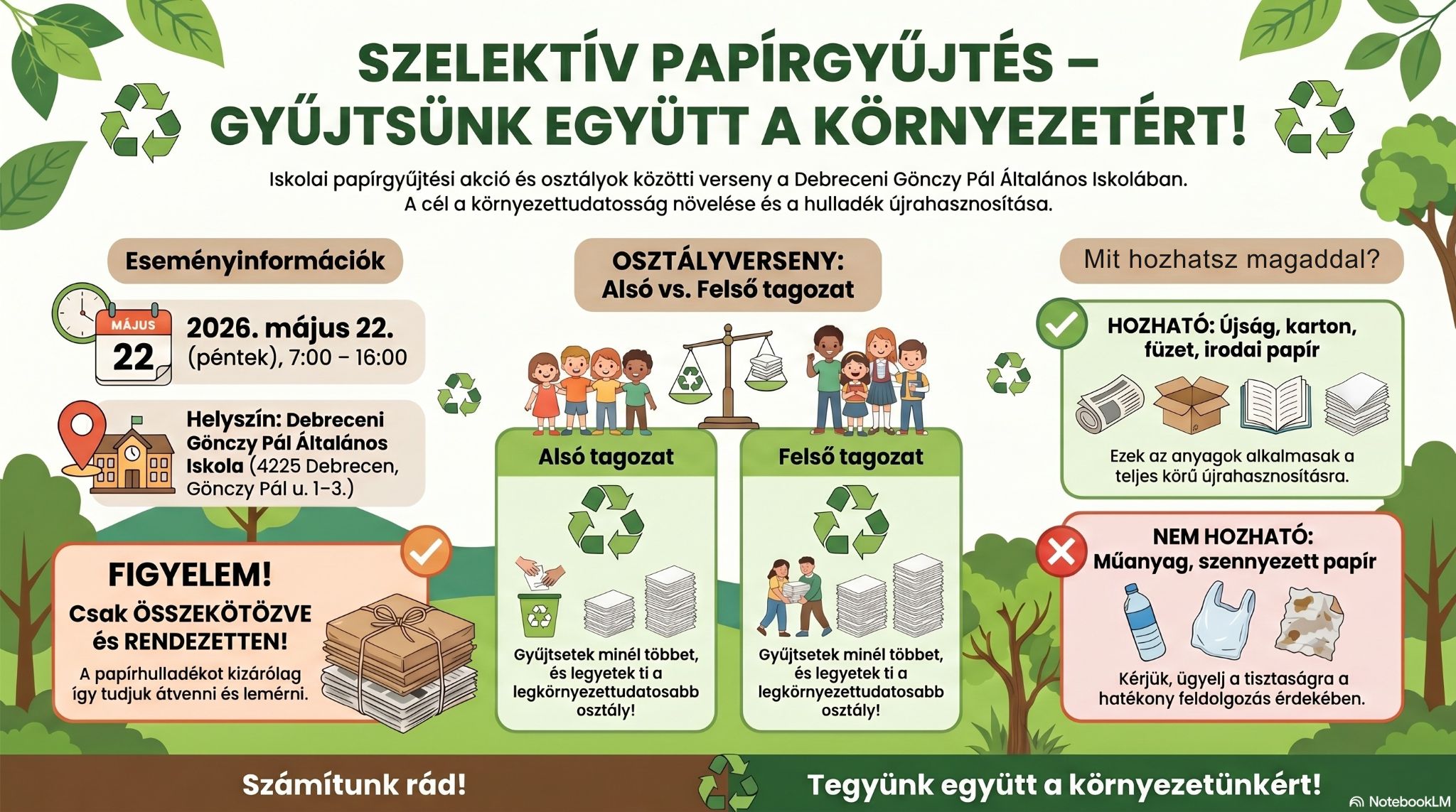 Szelektív Papírgyűjtés – Gyűjtsünk Együtt a Környezetért!